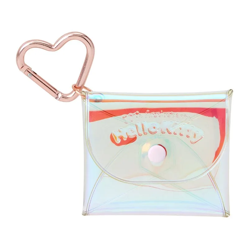 Hello Kitty Sticker & Pouch Set 50th Anniv. (Fashionable Ribbons Series) SANRIO