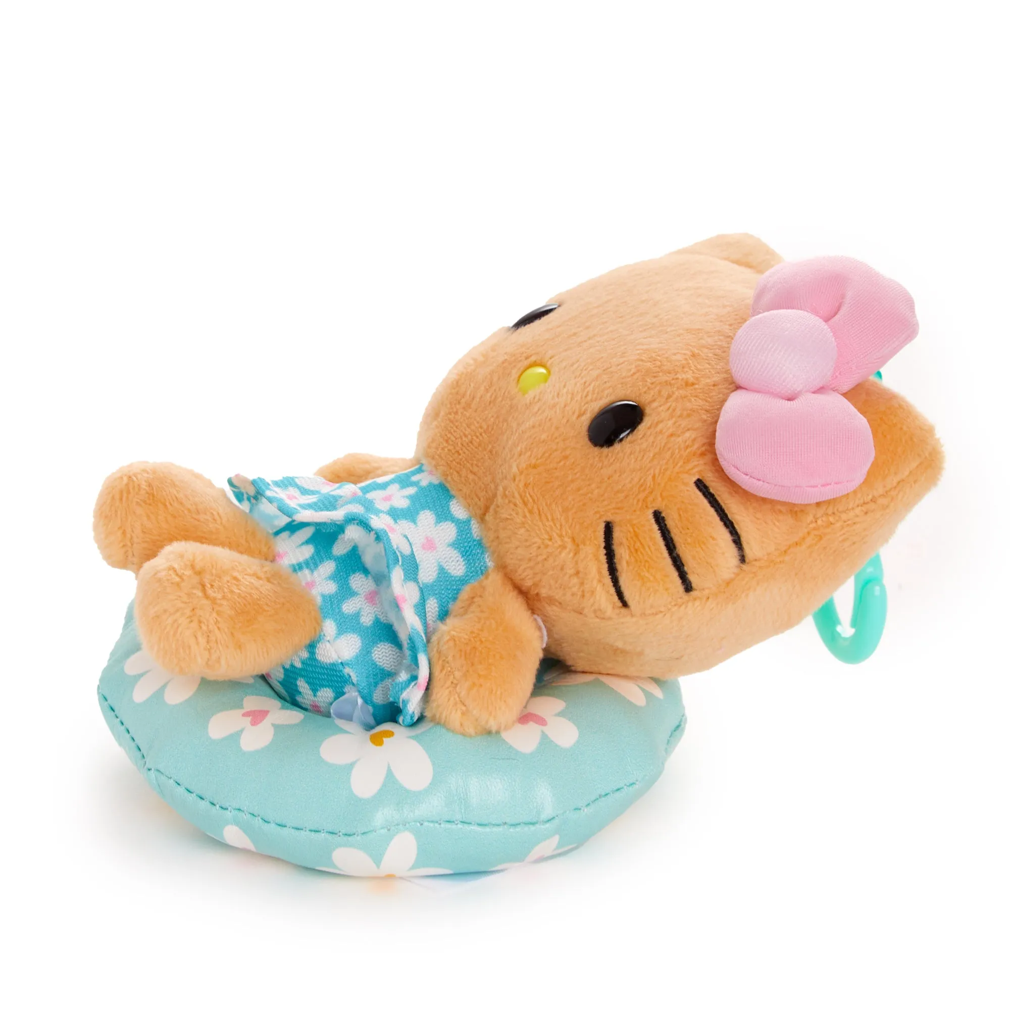 Hello Kitty Tanned Plush Mascot Clip (Summer Pool Series) SANRIO