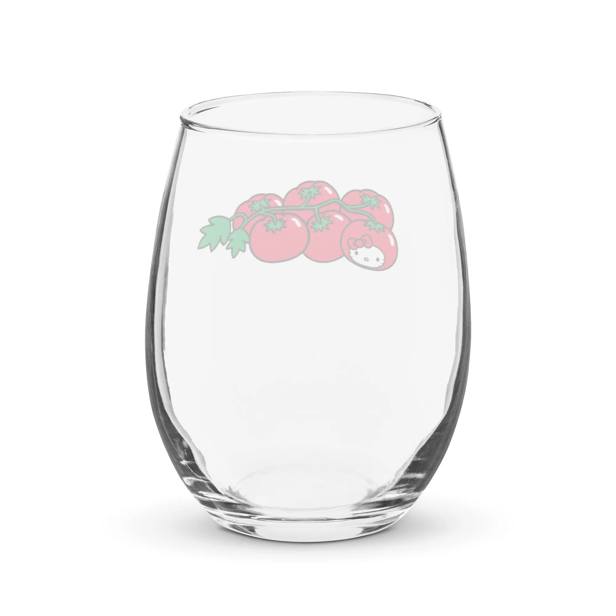 Hello Kitty Tomato Glass Tumbler SANRIO