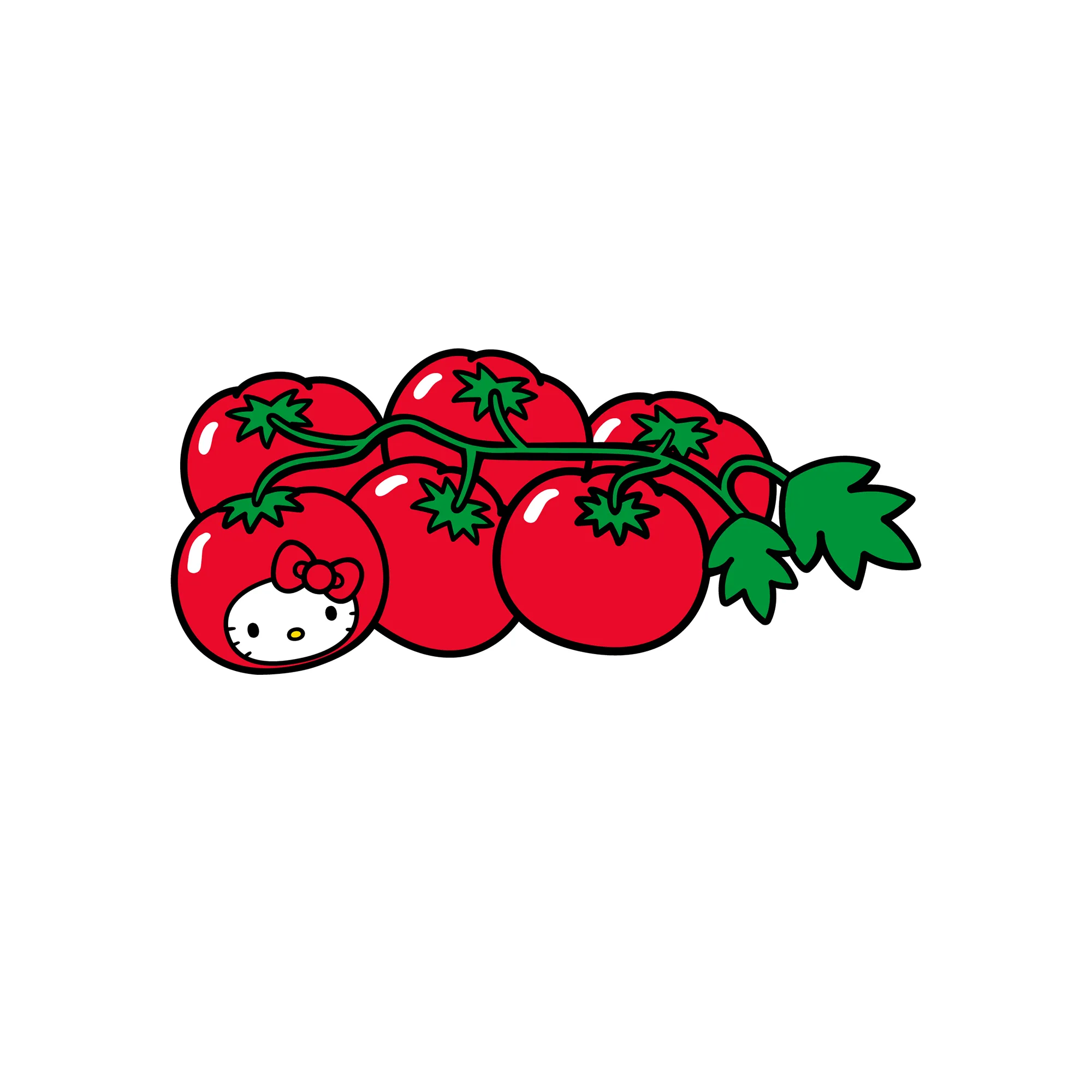 Hello Kitty Tomato Glass Tumbler SANRIO