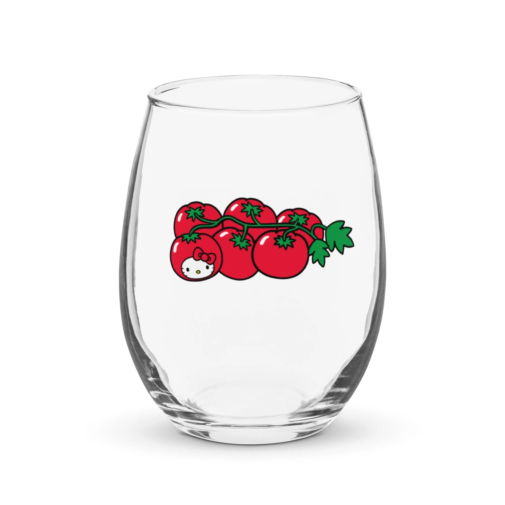 Hello Kitty Tomato Glass Tumbler SANRIO