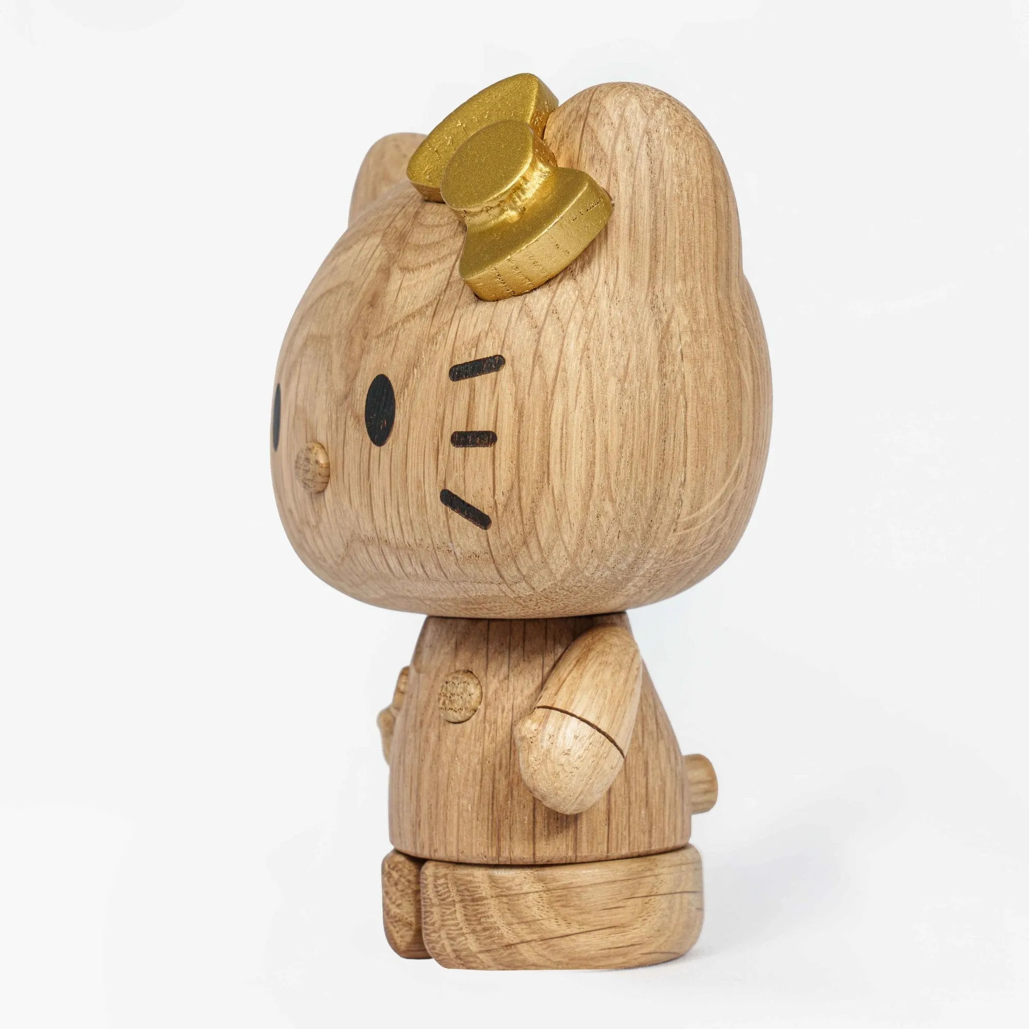 Hello Kitty x Boyhood Limited Edition Oak Figurine (50th Anniversary) SANRIO