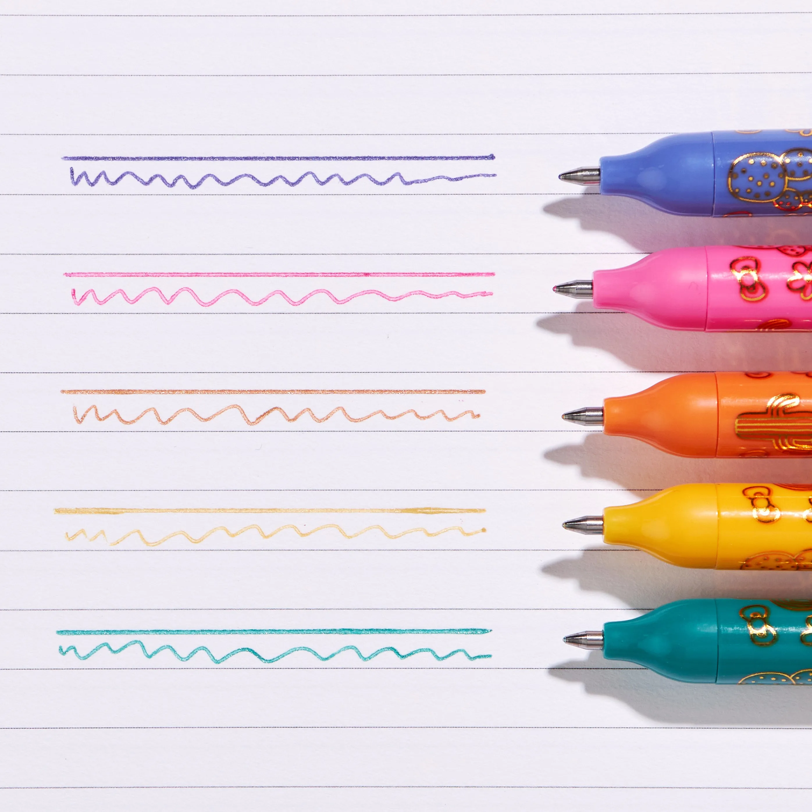 Hello Kitty x Erin Condren Gel Click Pens (Set of 5) SANRIO
