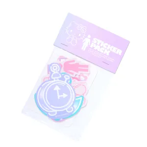 Hello Kitty x GIRL 6-pc Sticker Pack (50th Anniv.) SANRIO