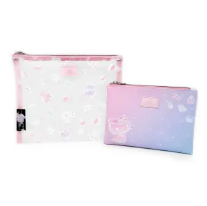 Hello Kitty x Impressions Vanity 50th Anniv. Slim Pouch Set SANRIO