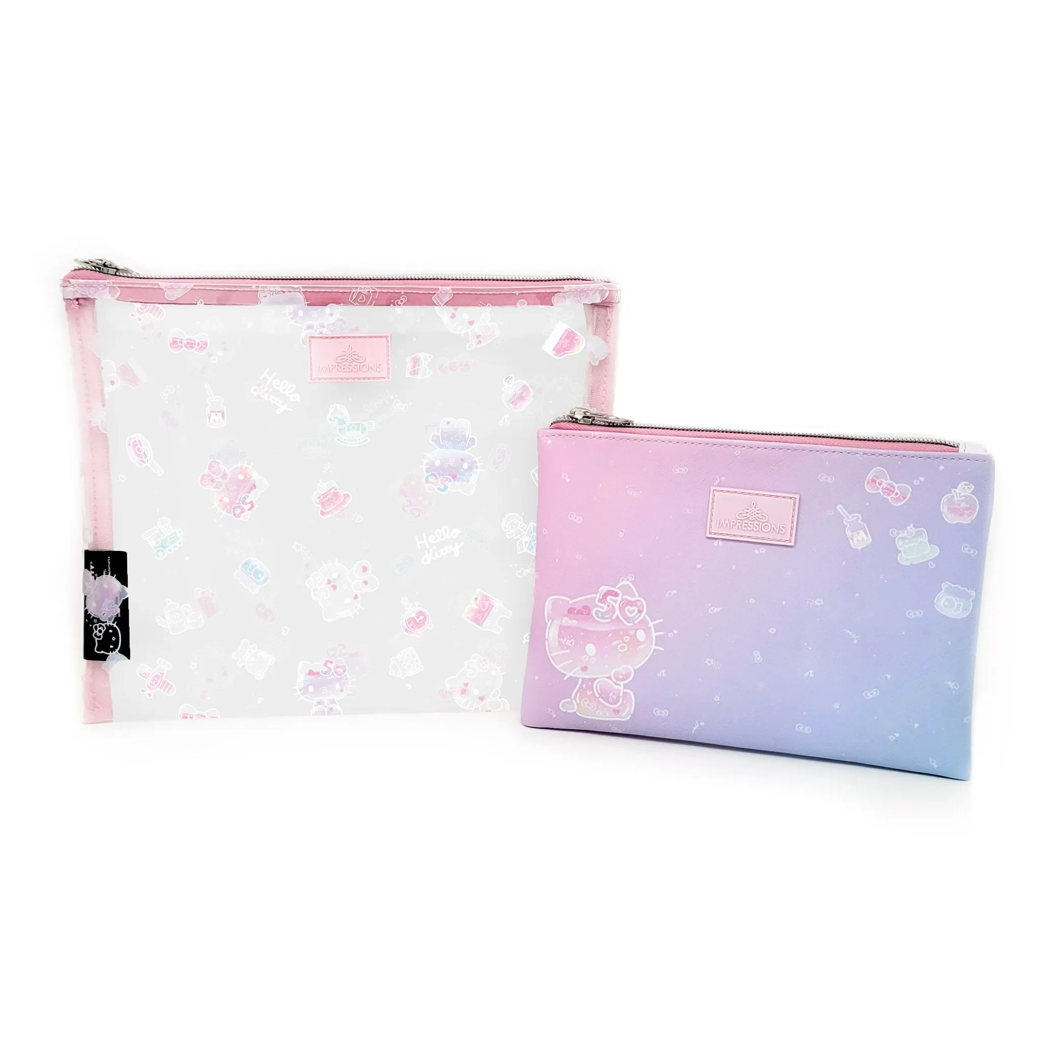 Hello Kitty x Impressions Vanity 50th Anniv. Slim Pouch Set SANRIO