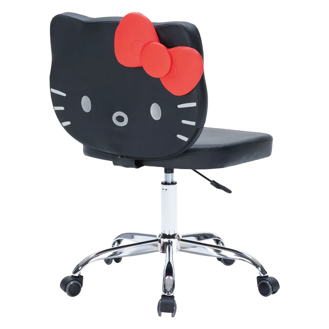 Hello Kitty x Impressions Vanity Faux Leather Swivel Vanity Chair SANRIO