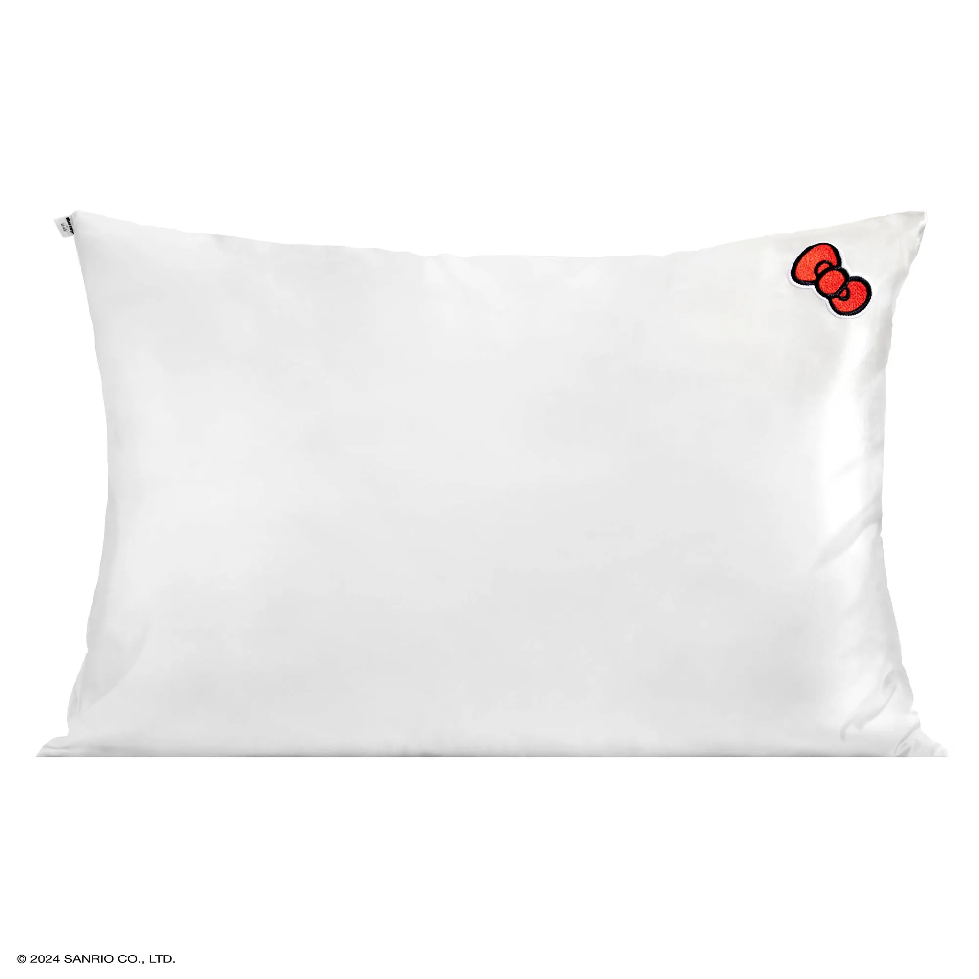Hello Kitty x Kitsch Bow Pillowcase (Solid Ivory) SANRIO