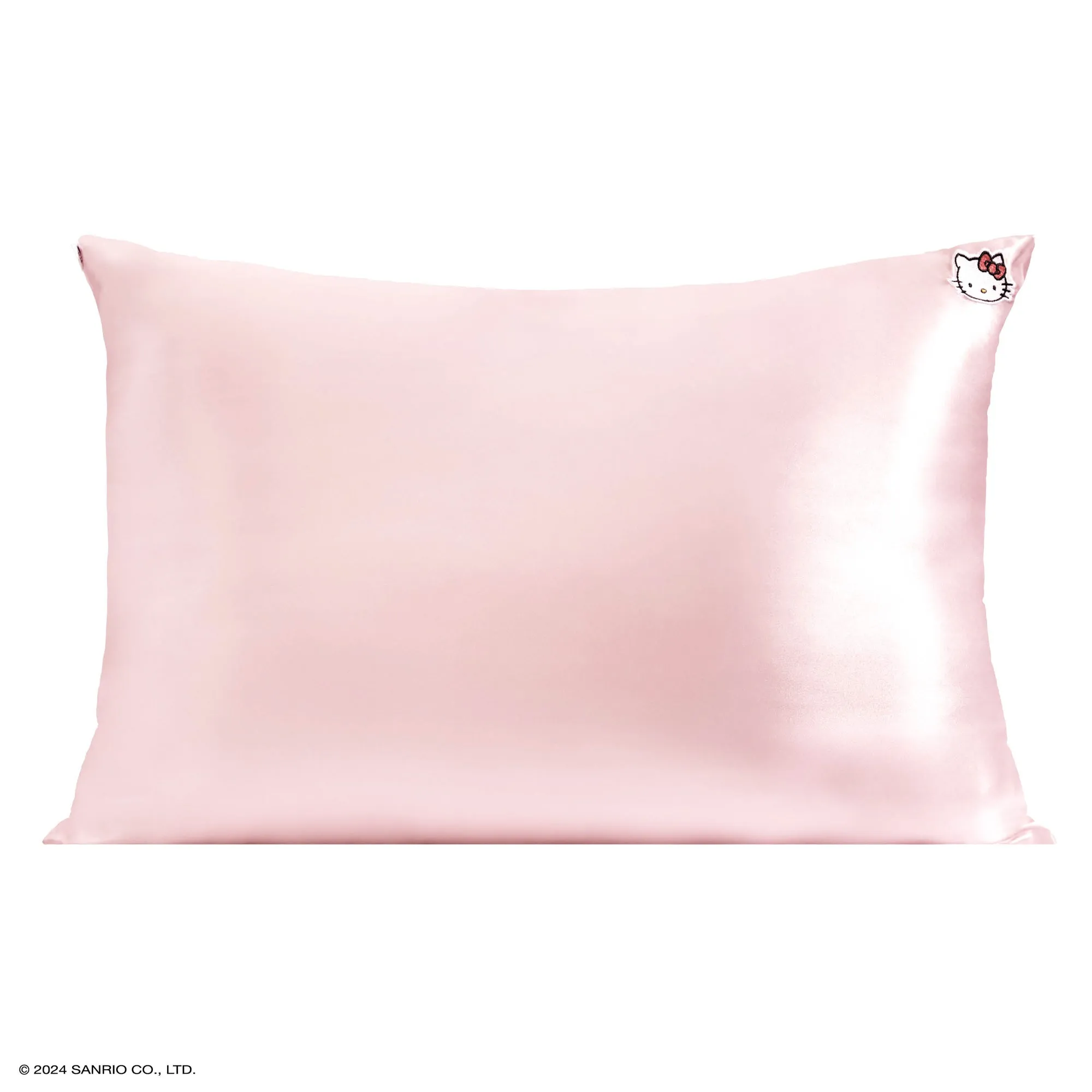 Hello Kitty x Kitsch Face Pillowcase (Solid Pink) SANRIO