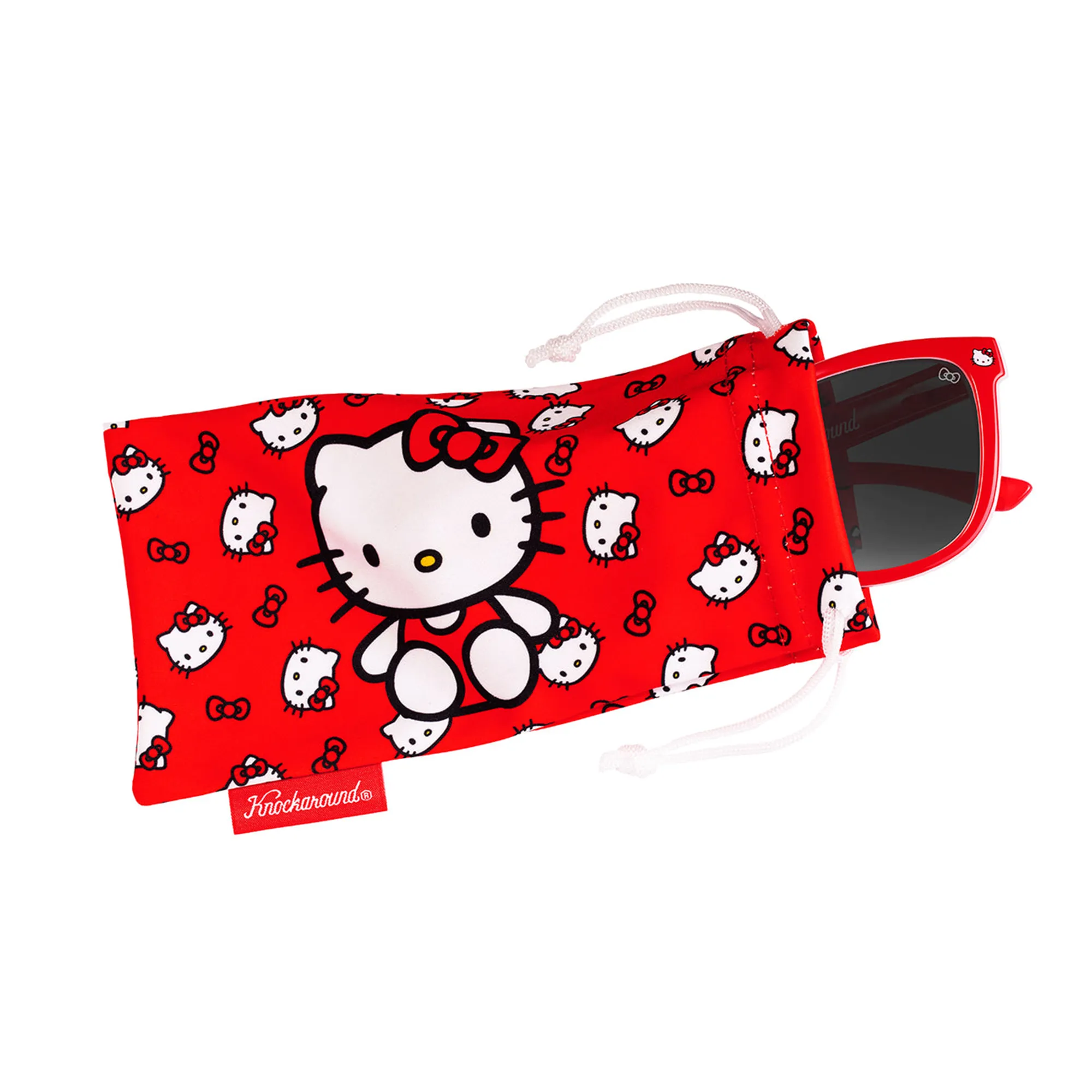Hello Kitty x Knockaround Classic Red Sunglasses (Premiums) SANRIO