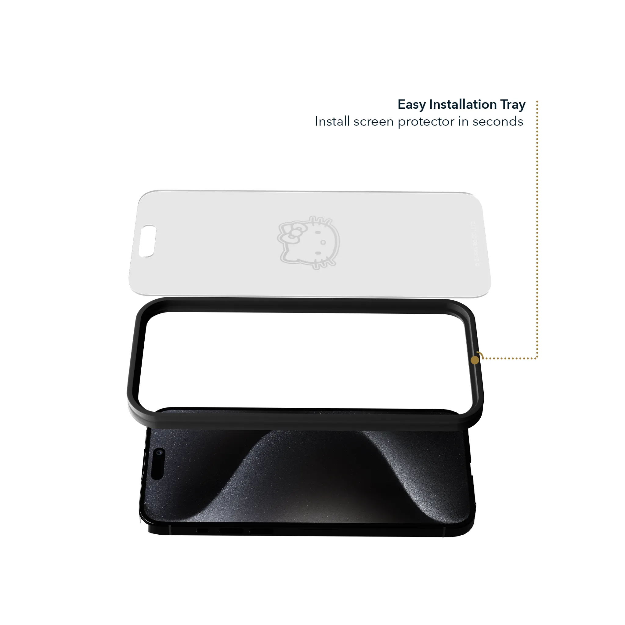 Hello Kitty x Screen Skinz Classic Clear Screen Protector SANRIO