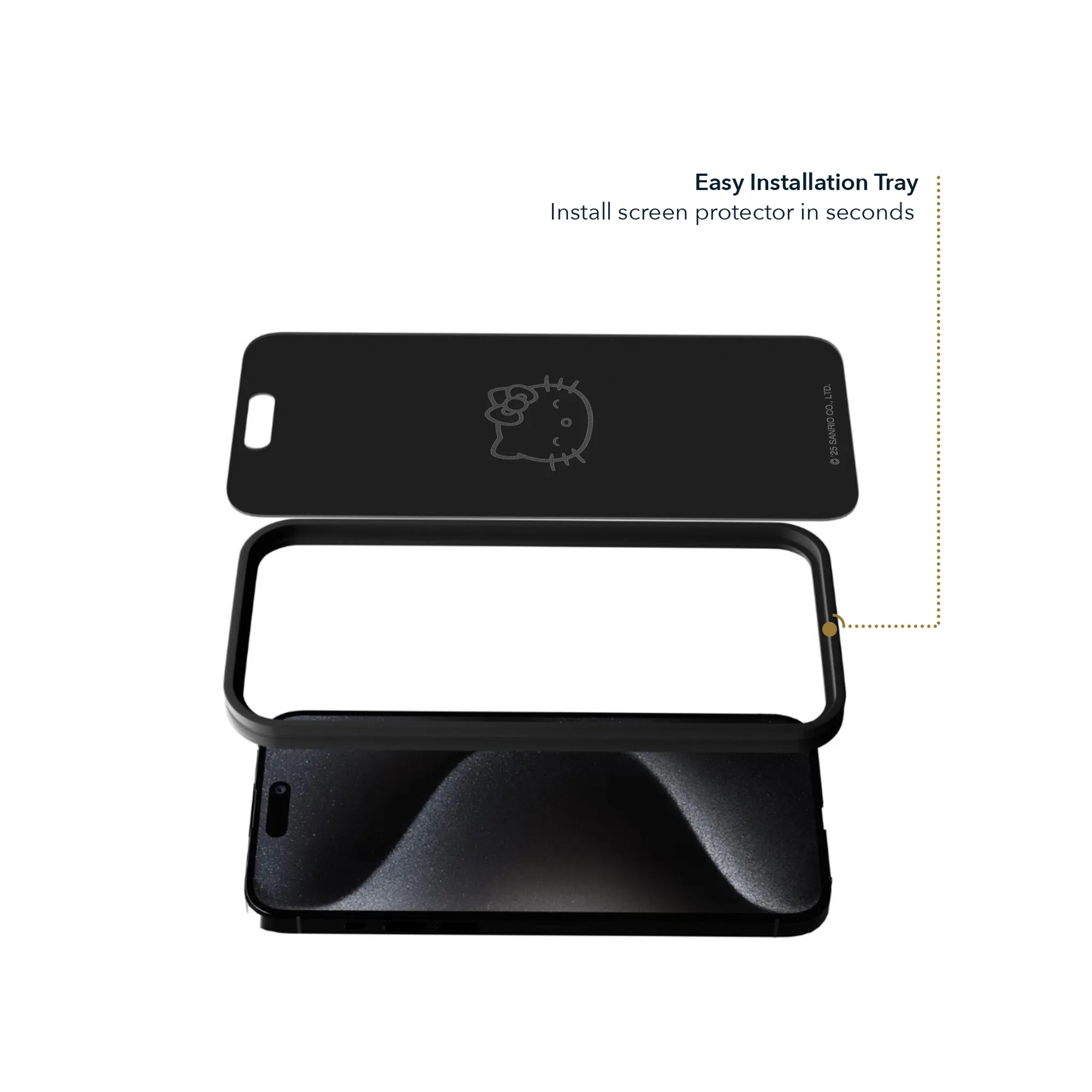 Hello Kitty x Screen Skinz Main Privacy Screen Protector SANRIO