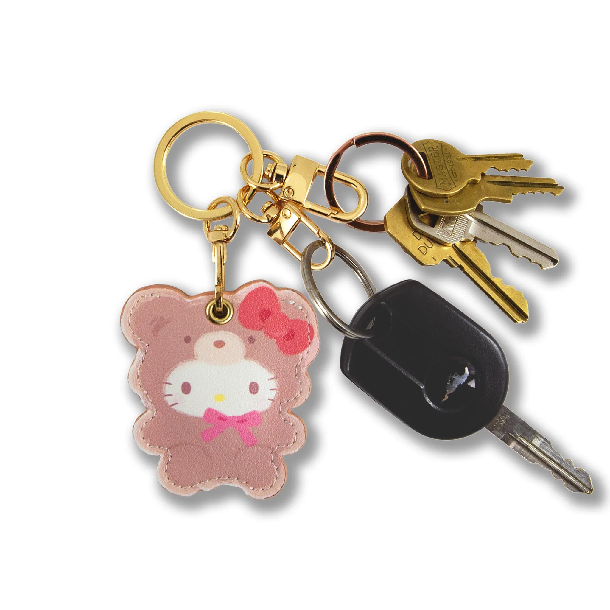 Hello Kitty x Sonix AirTag Keychain (Latte Bears) SANRIO