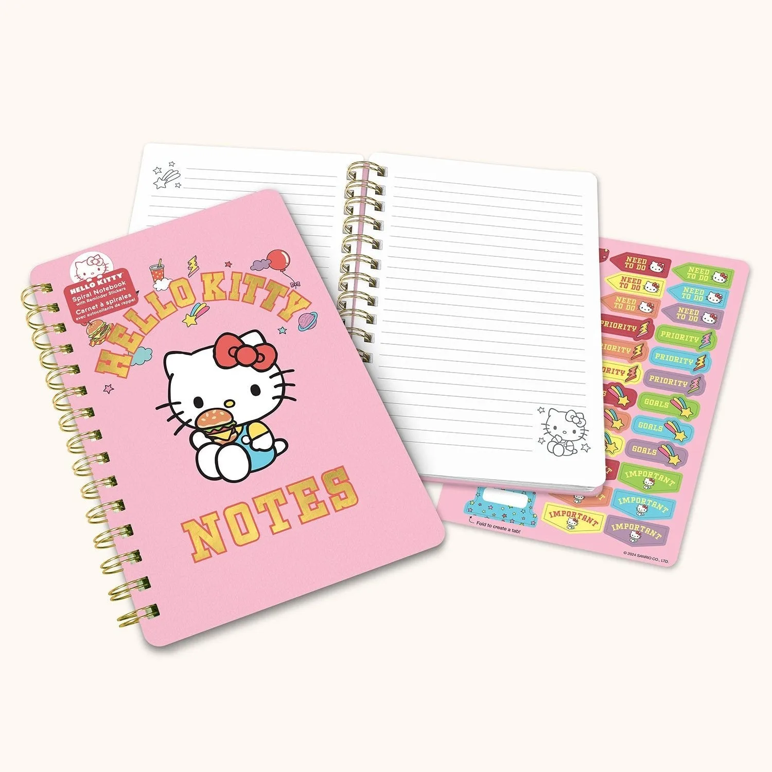 Hello Kitty x Studio Oh! College Letters Agatha Notebook SANRIO
