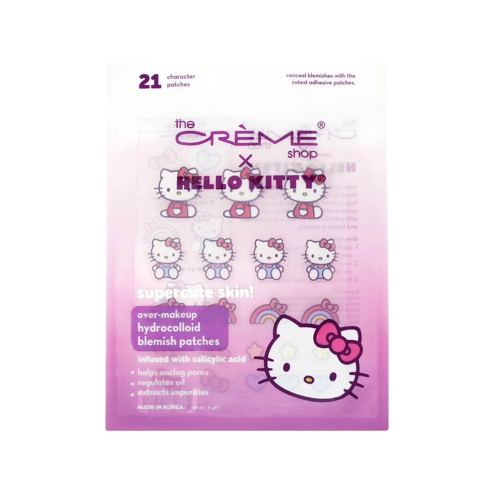 Hello Kitty x The Crme Shop Supercute Skin! Over-Makeup Blemish Patches SANRIO