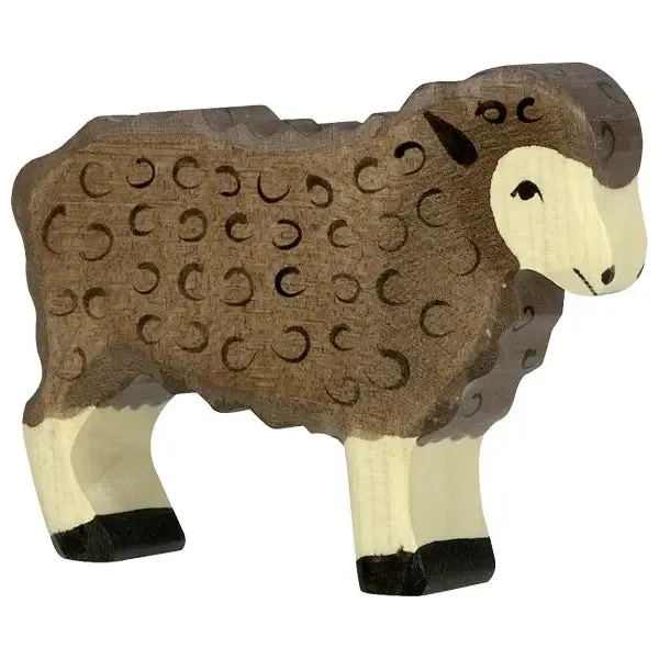 Holztiger Brown Sheep, Standing Odin Parker