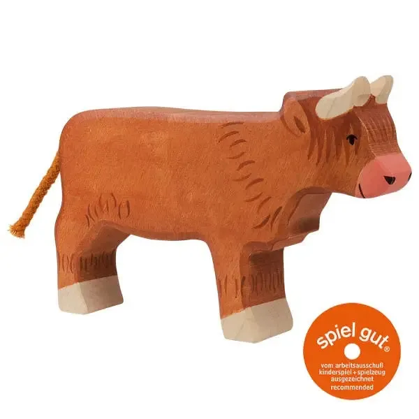 Holztiger Highland Cow, Standing Odin Parker
