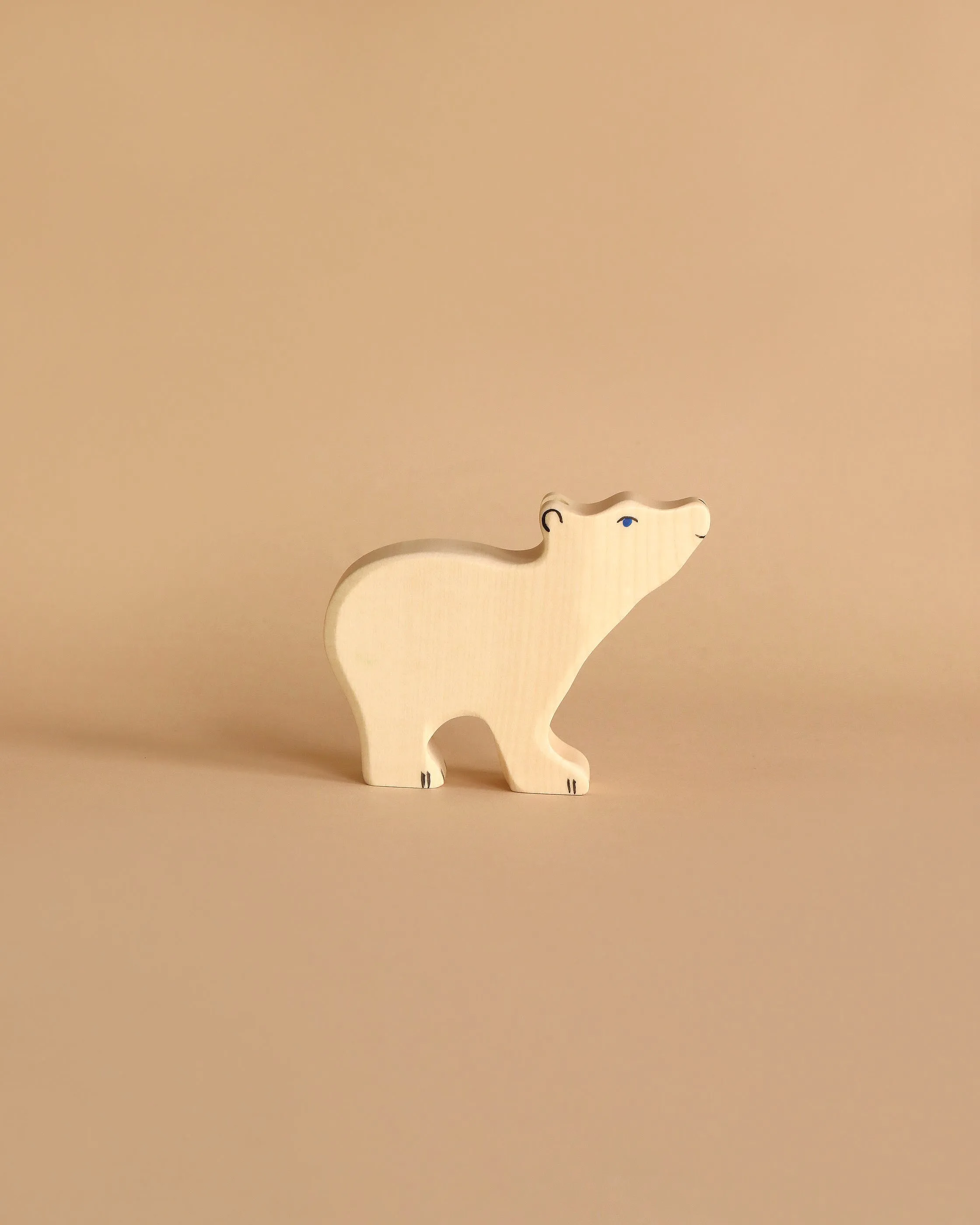 Holztiger Polar Bear, Small, Head Raised Odin Parker