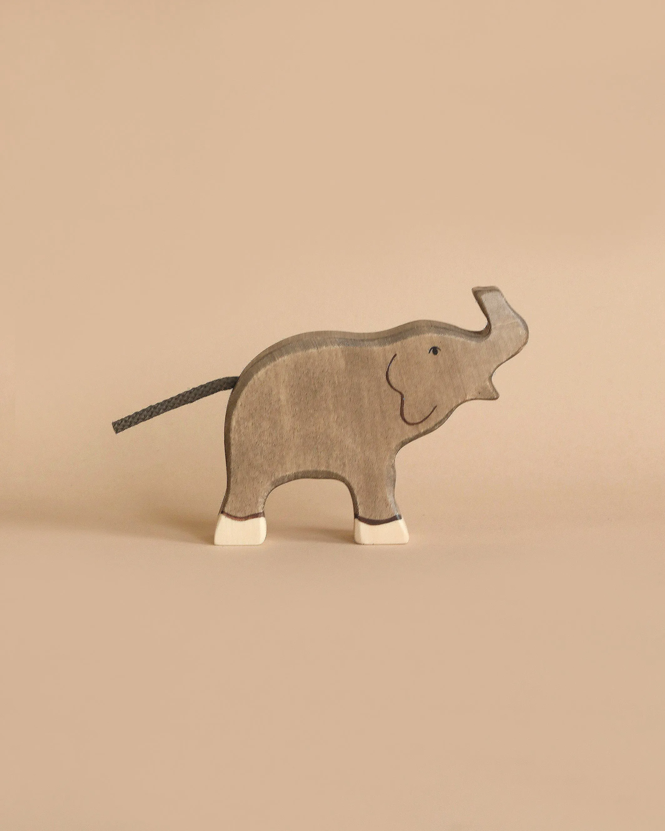 Holztiger Small Elephant, Trunk Raised Odin Parker