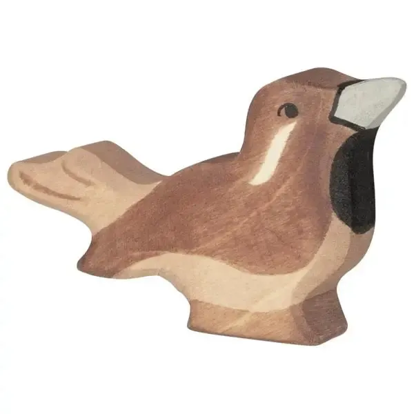 Holztiger Sparrow Bird Odin Parker