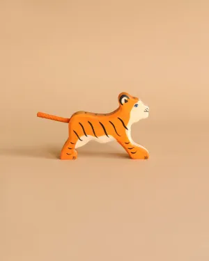 Holztiger Tiger, Small, Running Odin Parker