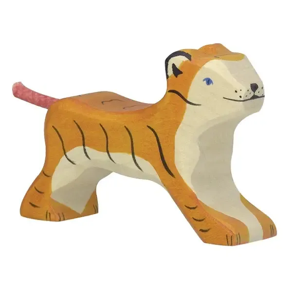 Holztiger Tiger, Small, Running Odin Parker