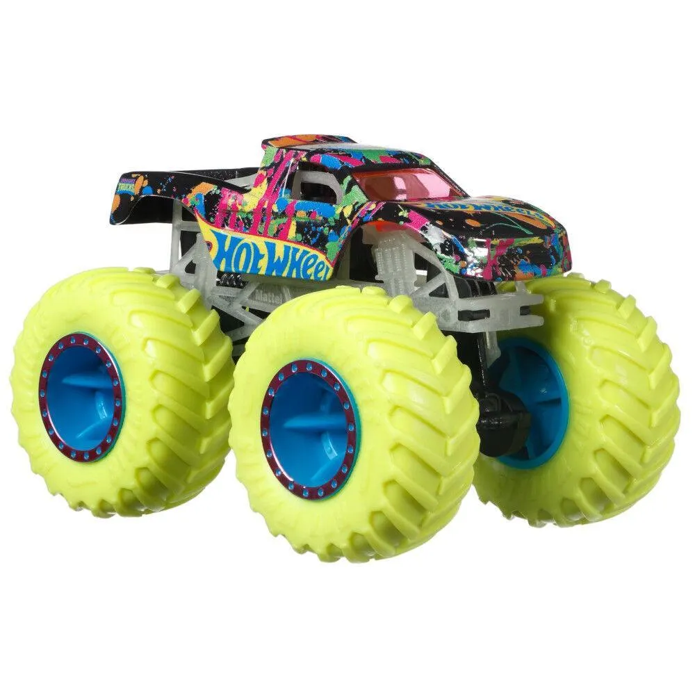 Hot Wheels Monster Trucks Glow in the Dark Truck - Assortment