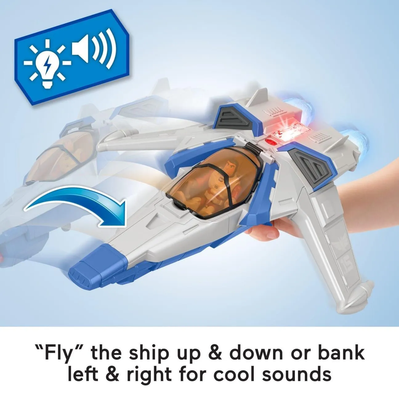Imaginext Lights & Sounds Xl-15 Featuring Disney And Pixar Lightyear