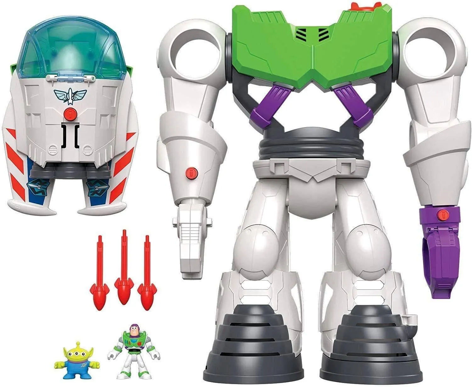 Imaginext Toy Story Buzz Lightyear Robot Playset