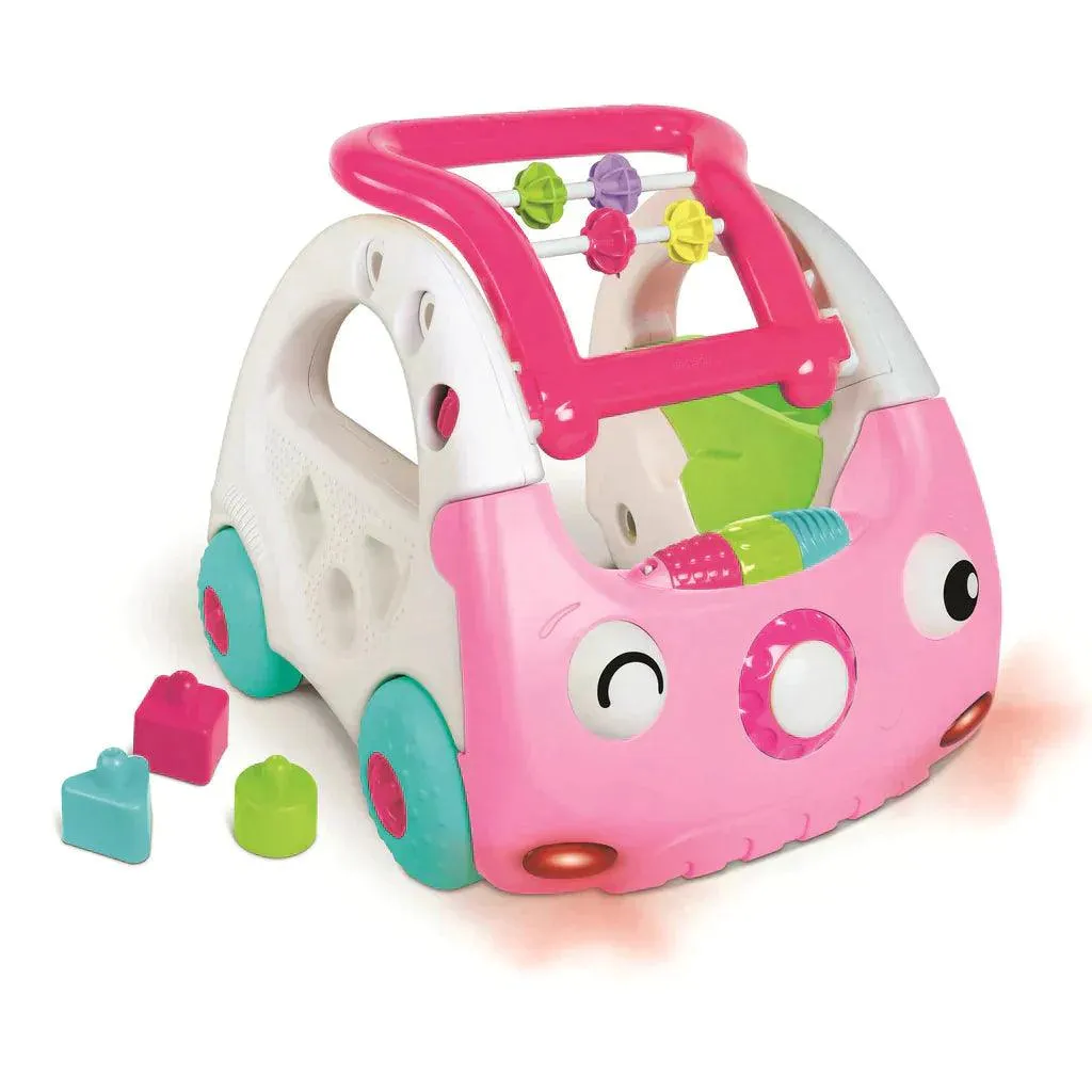 Infantino 3-in-1 Senso Discovery Car, Pink
