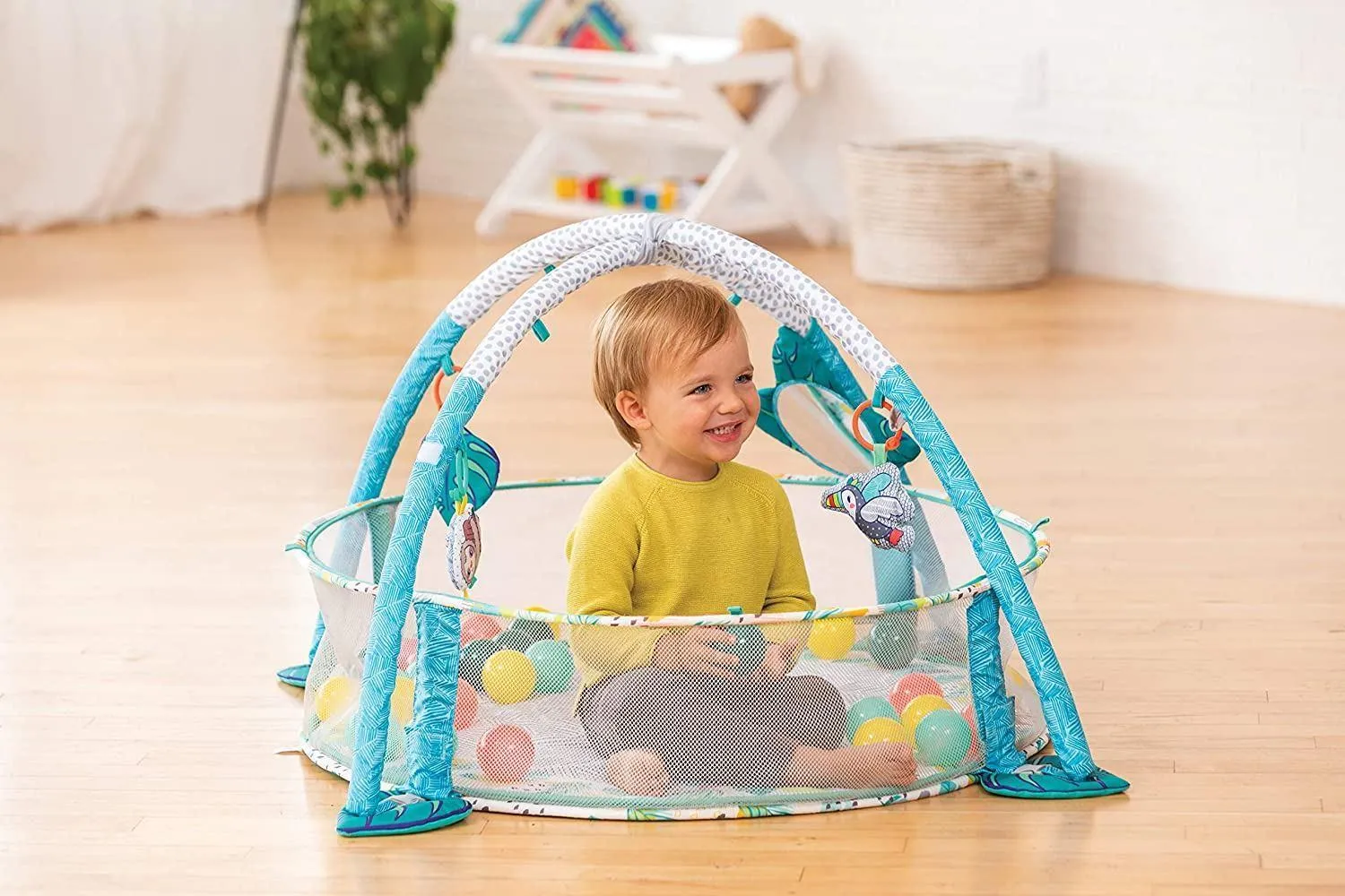 Infantino Jumbo Activity Gym & Ball Pit transformable 3 in 1 Playmat