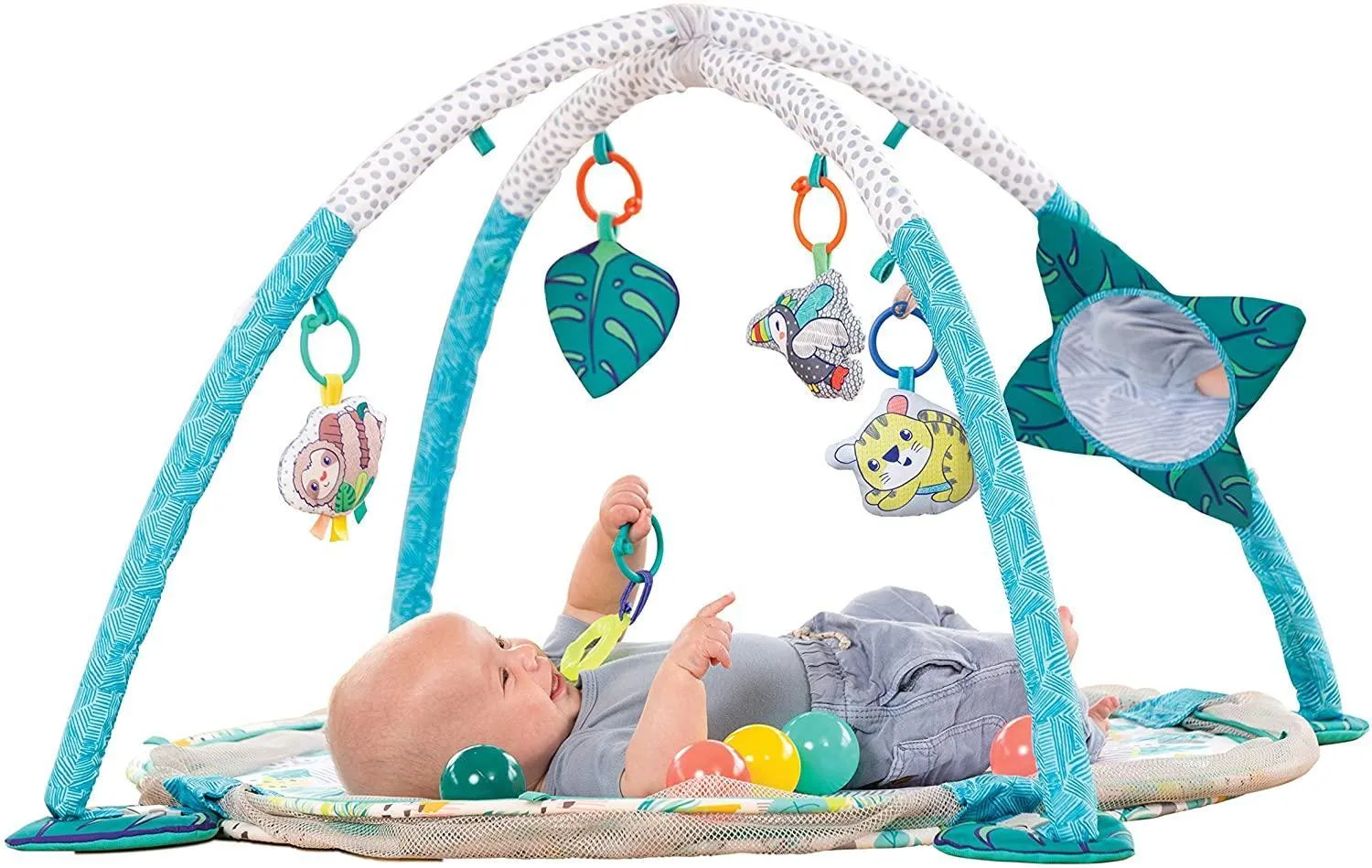 Infantino Jumbo Activity Gym & Ball Pit transformable 3 in 1 Playmat