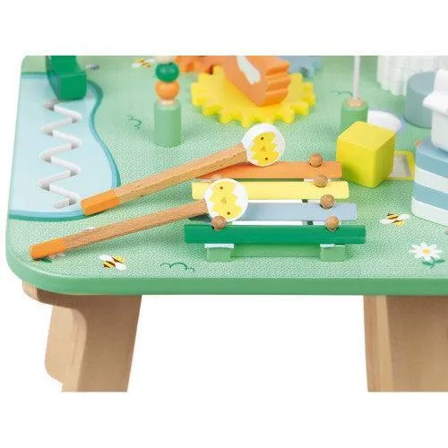 Janod Pretty Meadow Wooden Activity Table