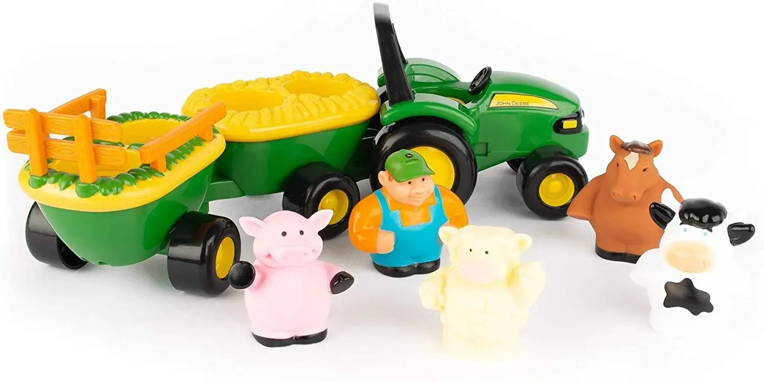 John Deere Animal Sounds Hayride Musical Tractor