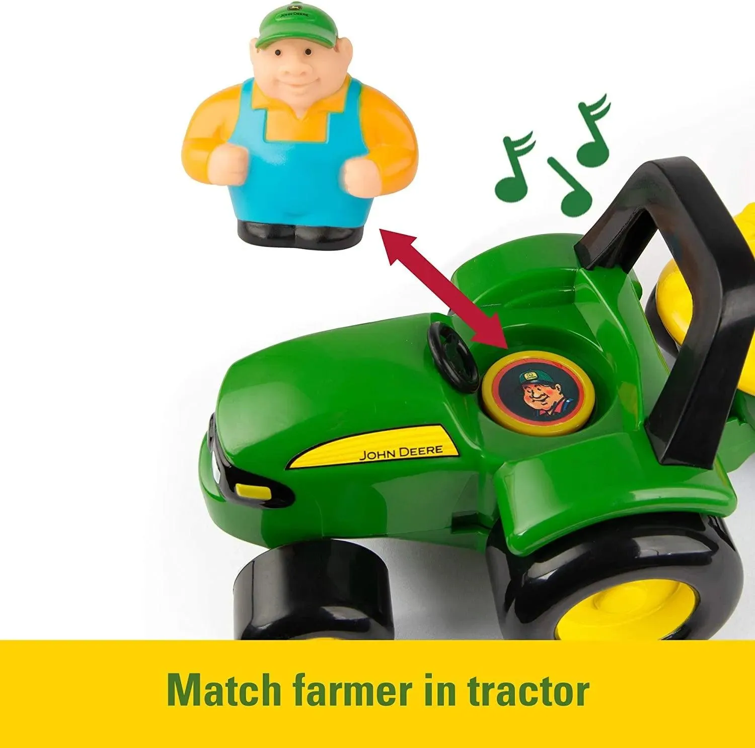 John Deere Animal Sounds Hayride Musical Tractor