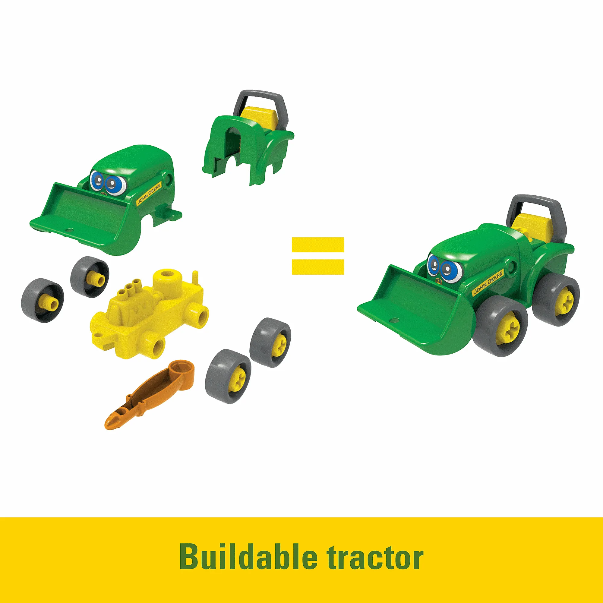 John Deere Build-A-Buddy Bonnie Interactive Tractor