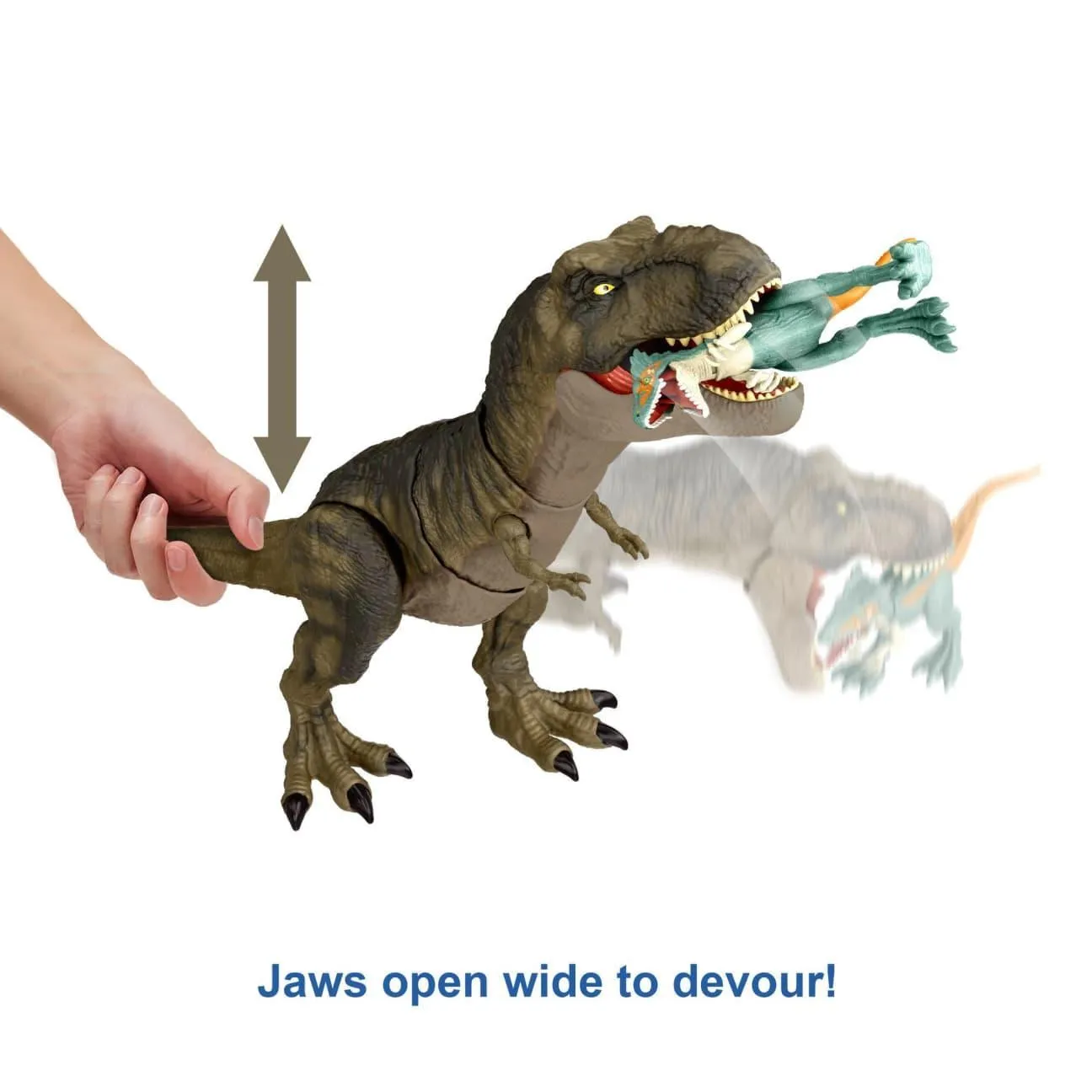 Jurassic World Thrash 'N Devour Tyrannosaurus Rex Action Figure