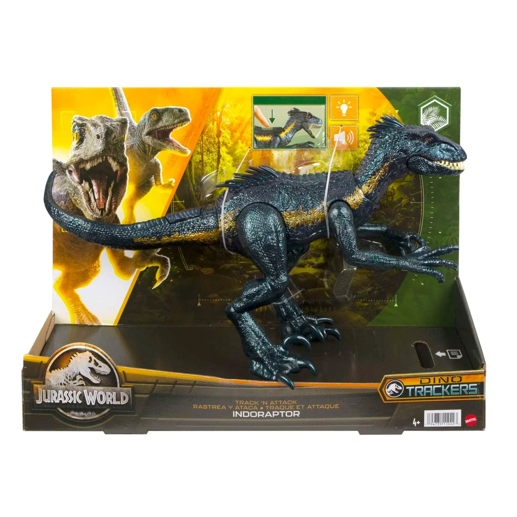 Jurassic World Track and Attack Indoraptor Action Figure
