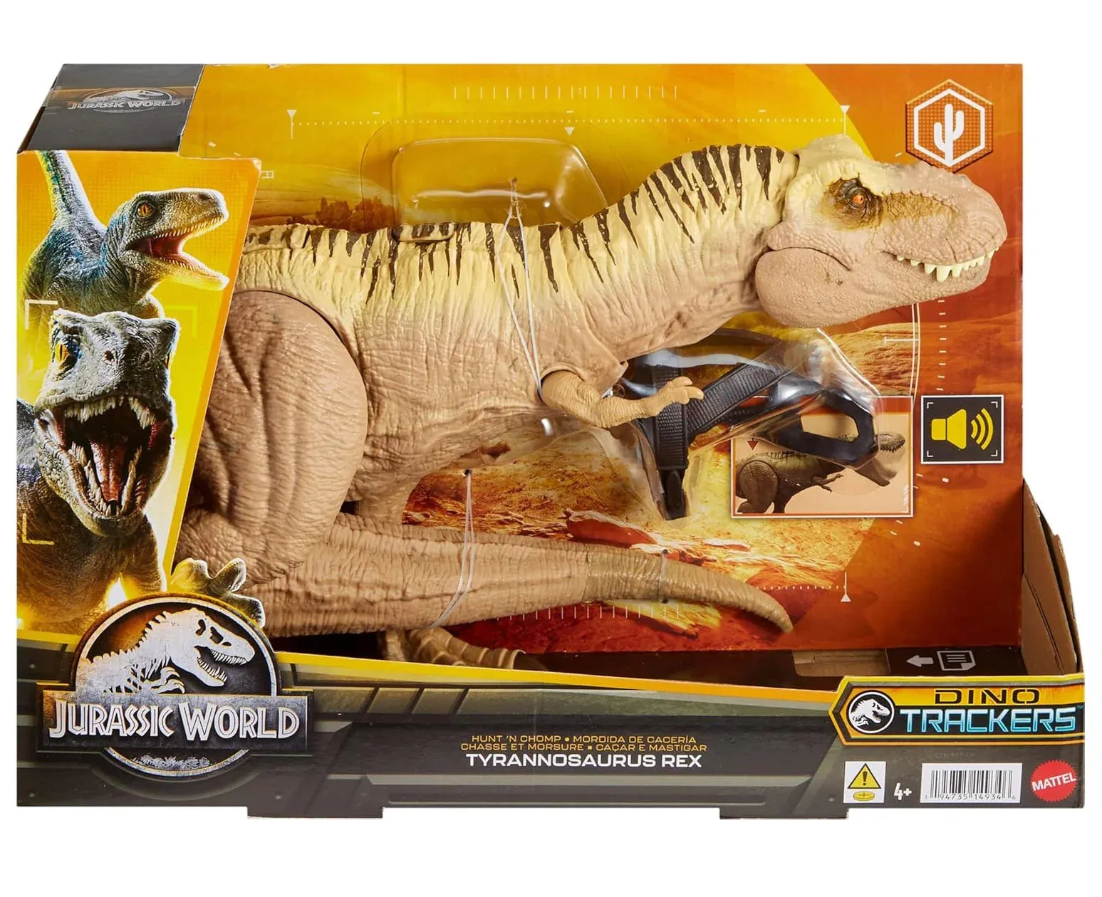 Jurassic World Track 'n Attack Dinosaur Action Figure