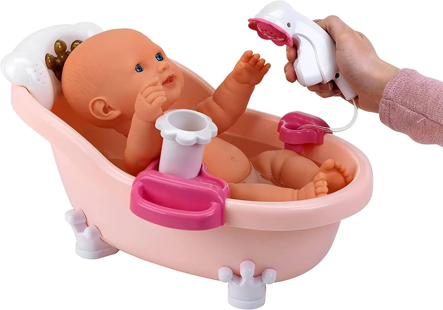 Klein 1665 Baby Coralie Bathtub and Accessories