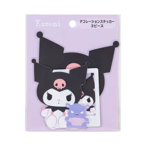 Kuromi 3-pc Dress Your Tech Sticker Set SANRIO