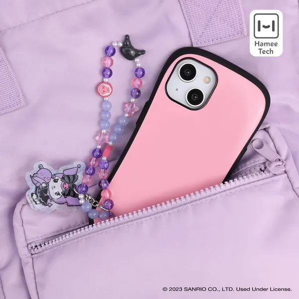 Kuromi Beaded Charm Mobile Phone Wrist Strap (Lolita Version) SANRIO