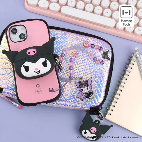 Kuromi Beaded Charm Mobile Phone Wrist Strap (Lolita Version) SANRIO