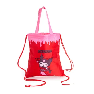 Kuromi Drawstring Backpack (Strawberry Treat Series) SANRIO