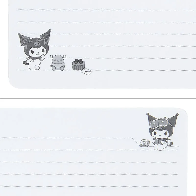 Kuromi Lined Notebook (Elastic Closure) SANRIO