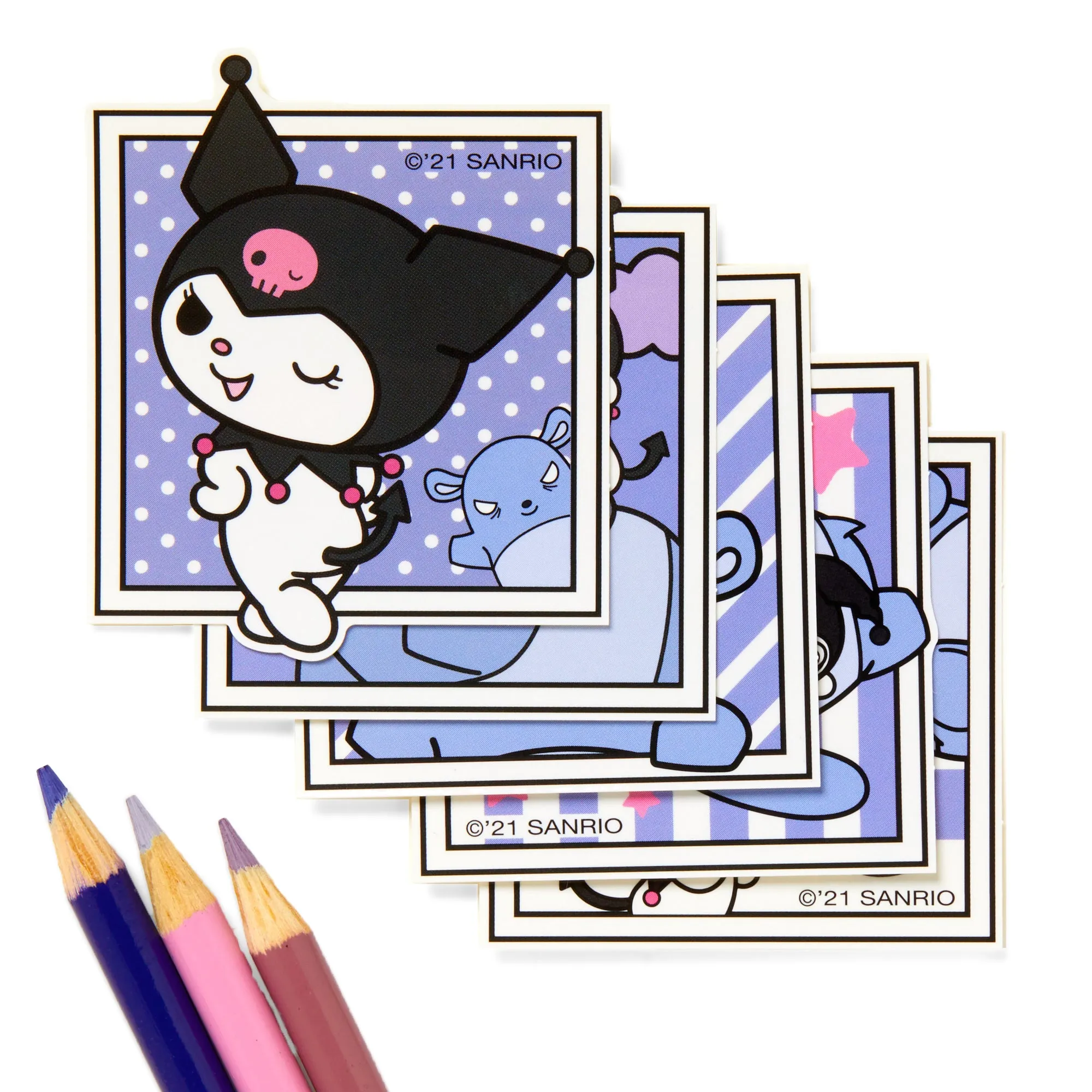 Kuromi Photo Big Sticker Pack SANRIO