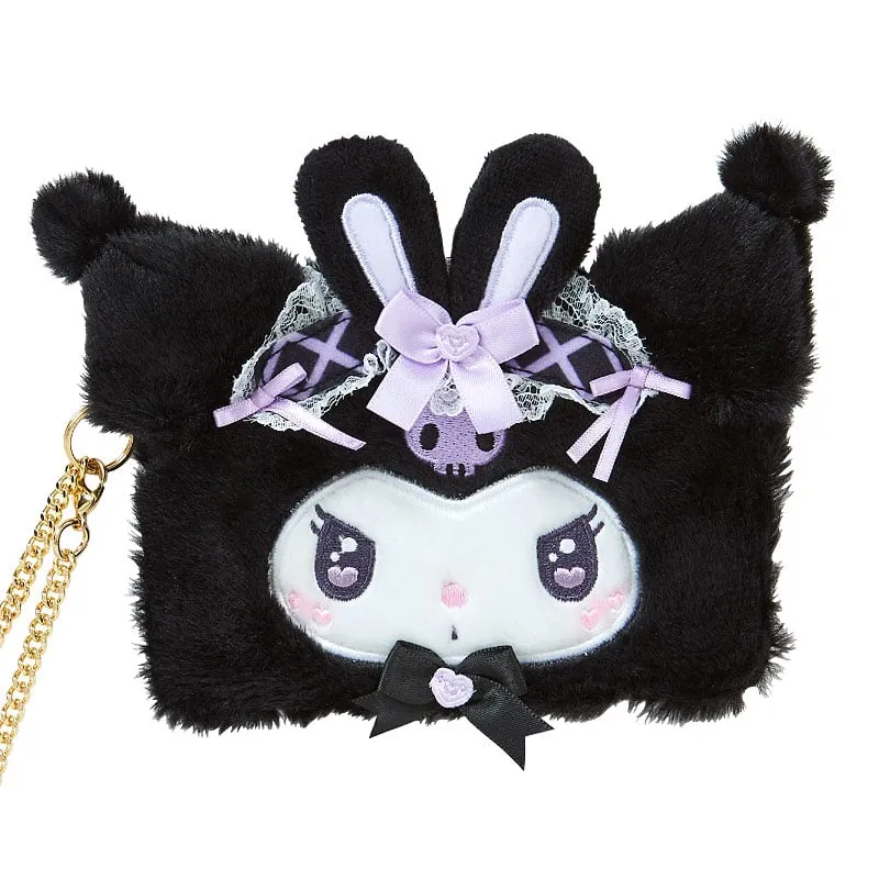 Kuromi Plush Card Case (Ribbon Party Series) SANRIO