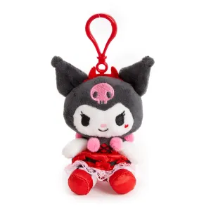 Kuromi Plush Mascot Clip (Strawberry Treat Series) SANRIO