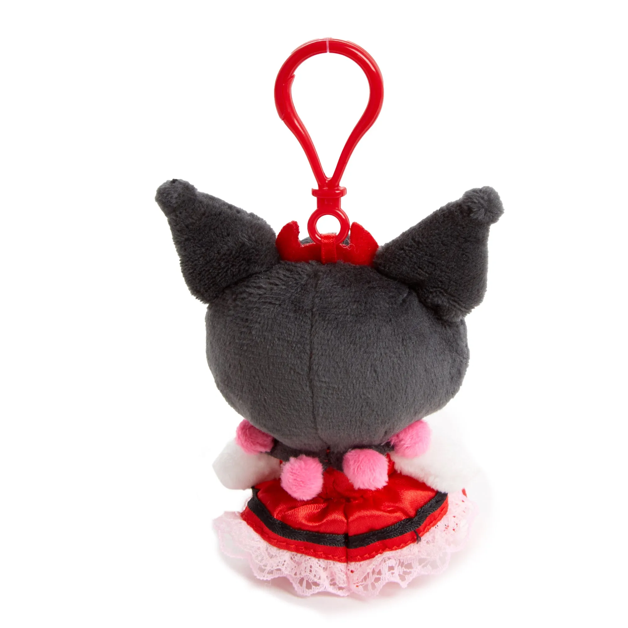 Kuromi Plush Mascot Clip (Strawberry Treat Series) SANRIO