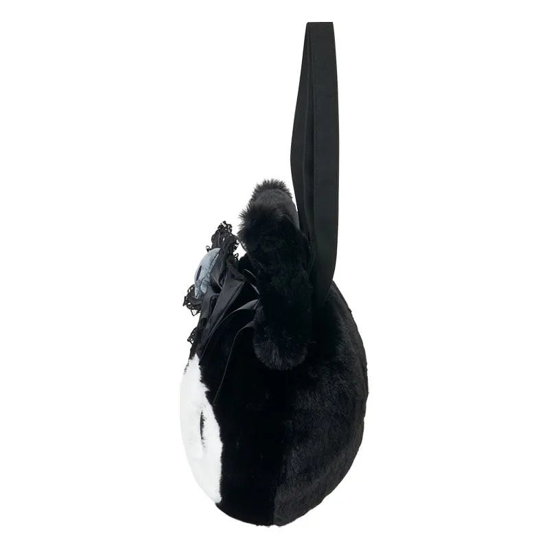 Kuromi Plush Tote Bag (Midnight Melokuro Series) SANRIO